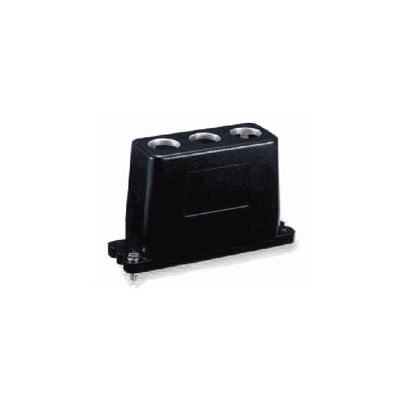 Capot 24B, Aluminium moulé sous pression, IP68/IP69K, Sortie verticale, M32